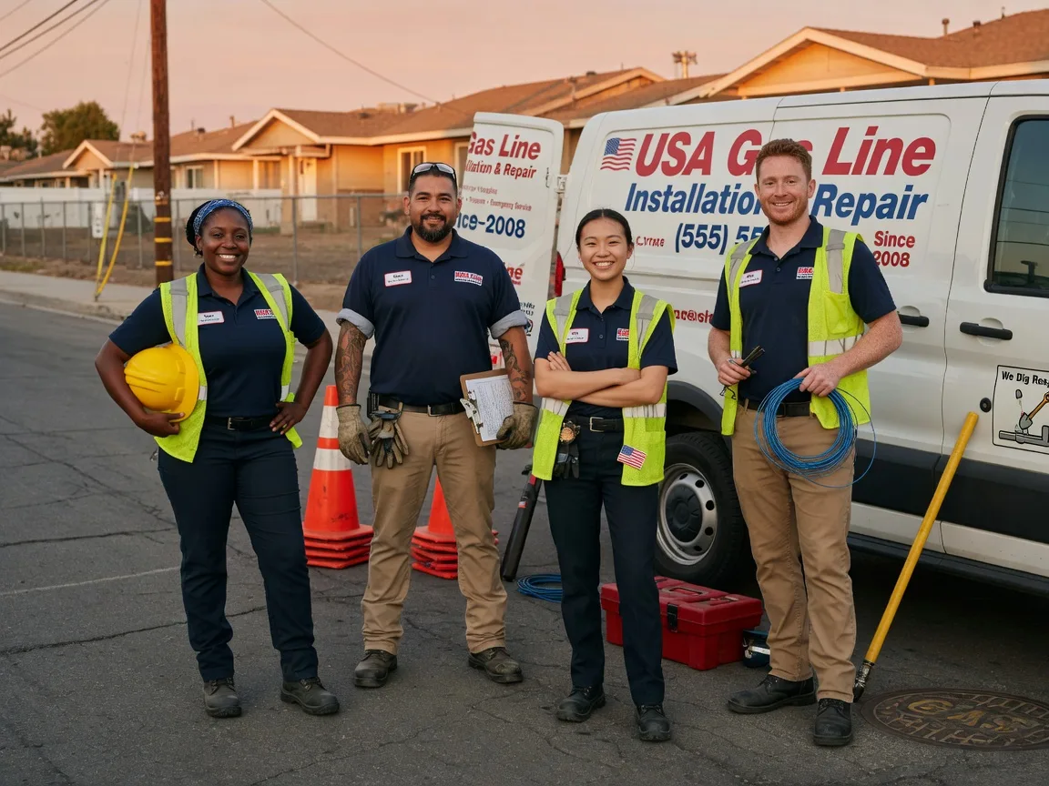 Gas Line Installation company in Peck, KS